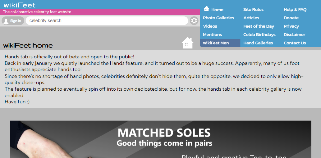 wikiFeet